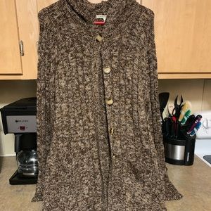 Long sweater coat
